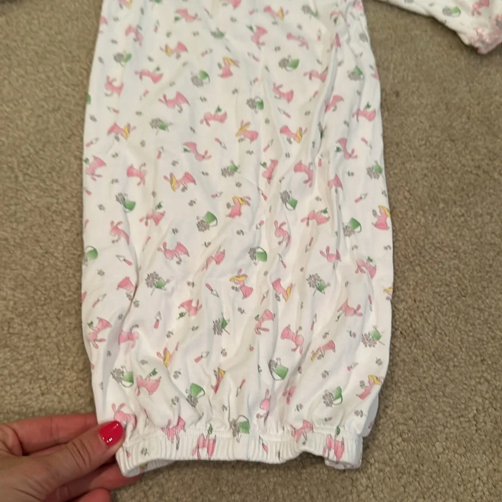 Baby threads bunny gown